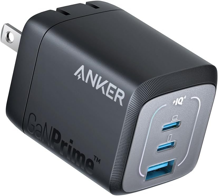 Anker Prime Wall Charger (67W, 3 ports, GaN)
